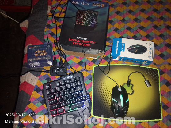 Amc Teach New Gaming Keyboard And Mouse Full Setup